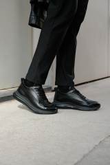 Marsetti Herren Schwarze Schnür Freizeit Dicksohle Orthopädische Schuhe 2